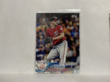 #346 Max Scherzer League Leaders Washington Nationals 2018 Topps Series 1 Baseball Card NT