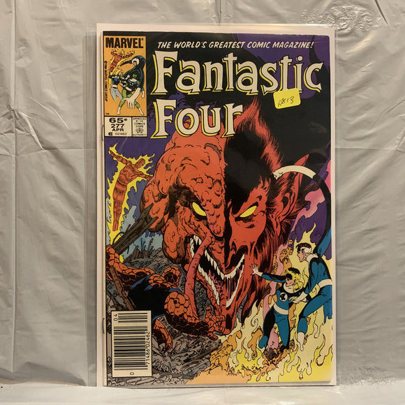 #277 Fantastic Four Marvel Comics BQ 9259