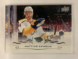 #106 Mattias Ekholm Nashville Predators 2018-19 Upper Deck Series One Baseball Card