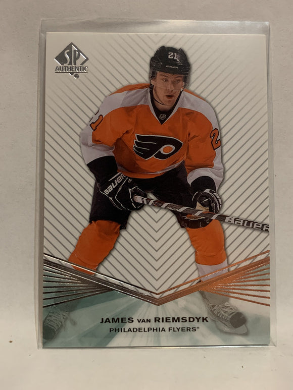 #140 James Van Riemsdyk Philadelphia Flyers 2011-12 SP Authentic Hockey Card  NHL