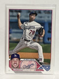 #15 Michael Grove Rookie Los Angeles Dodgers 2023 Topps Series One Baseball Card