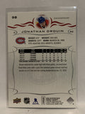 #98 Jonathan Drouin Montreal Canadiens 2018-19 Upper Deck Series One Baseball Card