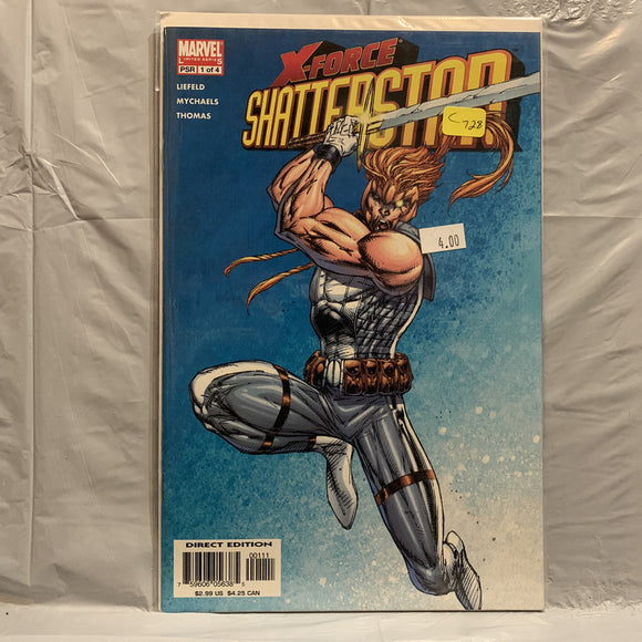 #1 of 4 X-Force Shatterstar Marvel Comics BQ 9264