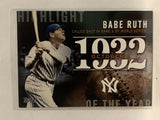 #H-3 Babe Ruth New York Yankees 2015 Topps Series One Baseball Card