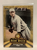 #BR-4 The Babe Ruth Story New York Yankees 2015 Topps Series One Baseball Card