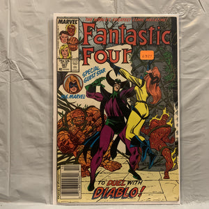#307 Fantastic Four To Duel with Diablo Marvel Comics BQ 9268