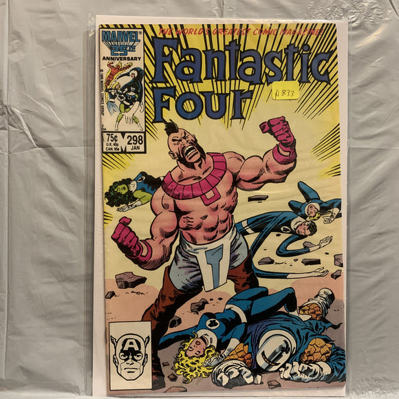 #298 Fantastic Four Marvel Comics BQ 9269