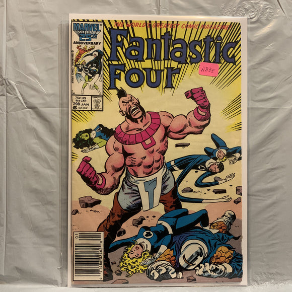 #298 Fantastic Four Marvel Comics BQ 9271