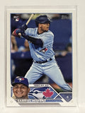 #169 Gabriel Moreno Rookie Toronto Blue Jays 2023 Topps Series One Baseball Card