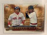 #I-8 Yoenis Cespedes Jim Rice Boston Red Sox 2015 Topps Series One Baseball Card
