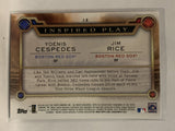 #I-8 Yoenis Cespedes Jim Rice Boston Red Sox 2015 Topps Series One Baseball Card
