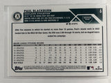 #6 Paul Blackburn Oakland Athletics 2023 Topps Series One Baseball Card
