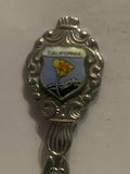 California Poppy Flower Souvenir Spoon