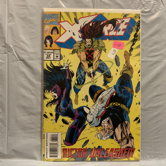 #34 X-Force Rictor Unleashed Marvel Comics BQ 9279