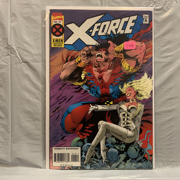 #42 X-Force Marvel Comics BQ 9283