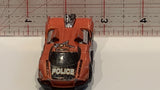 Orange Police Bomb Maelstrom Hot Wheels Toy Diecast Car