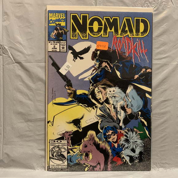 #2 Nomad Roadkill Marvel Comics BR 9294