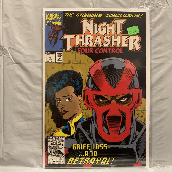 #4 Night Thrasher Four Control Grief Loss and Betrayal Conclusion Marvel Comics BR 9297