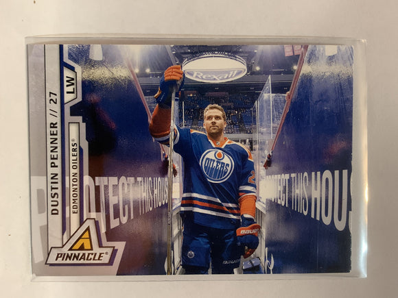 #123 Dustin Penner Edmonton Oilers 2011-12 Pinnacle Hockey Card  NHL