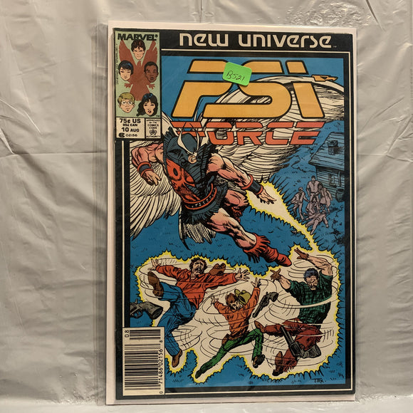 #10 PSI Force New Universe Marvel Comics BR 9298