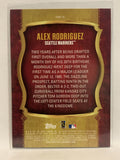 #FHR-15 Alex Rodriguez Seattle Mariners 2015 Topps Series One Baseball Card