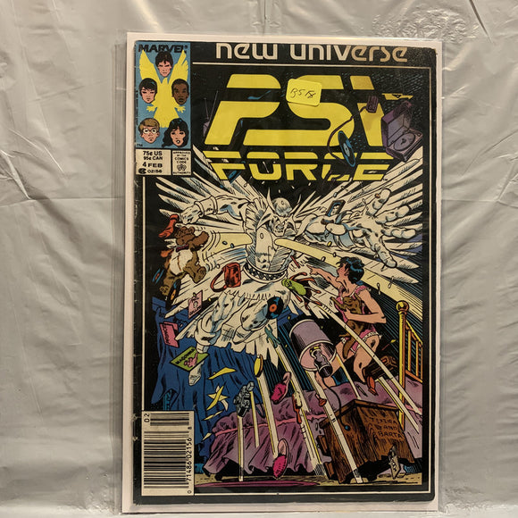 #4 PSI Force New Universe Marvel Comics BR 9301