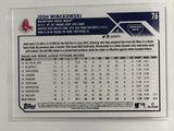 #76 Josh Winckowski Rookie Boston Red Sox 2023 Topps Series One Baseball Card