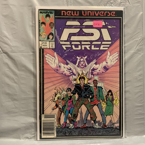 #1 PSI Force New Universe Marvel Comics BR 9304