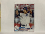 #340 Gary Sanchez New York Yankees 2018 Topps Series 1 Baseball Card NV