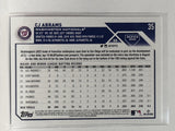 #35 CJ Abrams Future Stars Washington Nationals 2023 Topps Series One Baseball Card