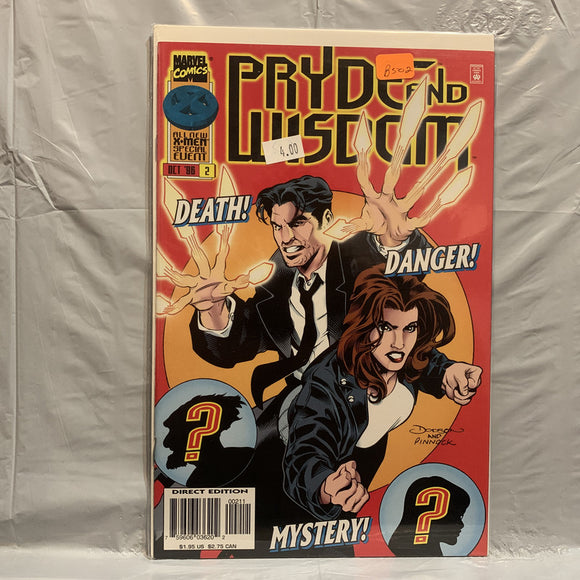 #2 Pryde and Wisdom Death Danger Mystery Marvel Comics BR 9313