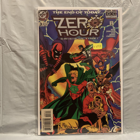 #3 Zero Hour Crisis in Time The End of Today DC Comics BR 9315
