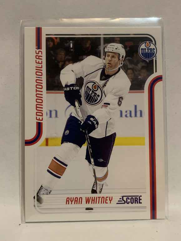 #197 Ryan Whitney Edmonton Oilers 2011-12 Score Hockey Card  NHL