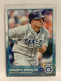 #27 Kendrys Morales Seattle Mariners 2015 Topps Series One Baseball Card