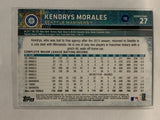 #27 Kendrys Morales Seattle Mariners 2015 Topps Series One Baseball Card