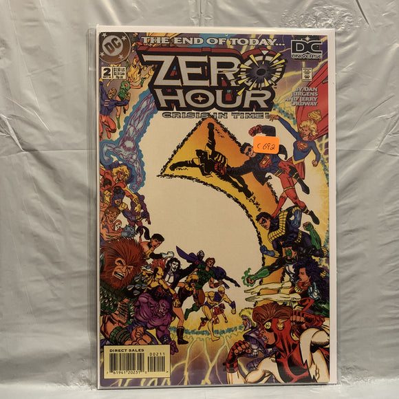 #2 Zero Hour Crisis in Time The End of Today DC Comics BR 9318