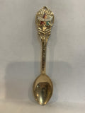 Lethbridge Alberta Canada Maple Leaf Souvenir Spoon