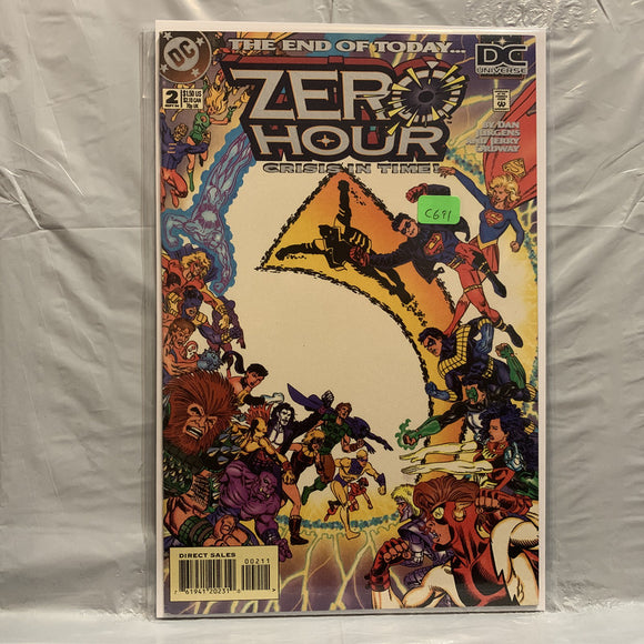 #2 Zero Hour Crisis in Time The End of Today DC Comics BR 9319