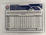 #261 Martin Perez Texas Rangers 2023 Topps Series One Baseball Card