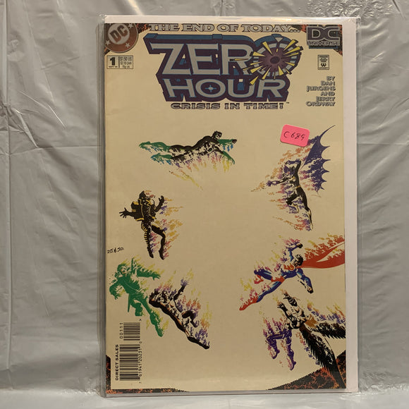 #1 Zero Hour Crisis in Time The End of Today DC Comics BR 9321