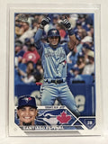 #324 Santiago Espinal Toronto Blue Jays 2023 Topps Series One Baseball Card