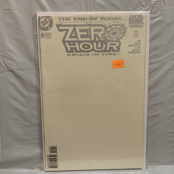 #0 Zero Hour Crisis in Time The End of Today DC Comics BR 9323