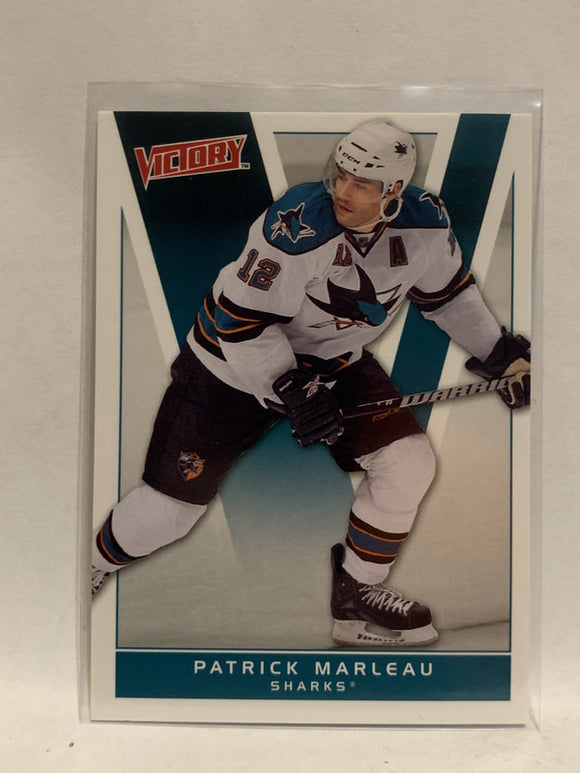 #162 Patrick Marleau San Jose Sharks 2010-11 Victory Hockey Card  NHL