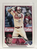 #27 Mike Trout Los Angeles Angels 2023 Topps Series One Baseball Card