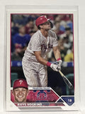 #221 Rhys Hoskins Philadelphia Phillies 2023 Topps Series One Baseball Card