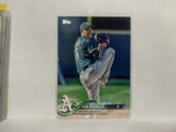 #342 Sean Manaea Oakland Athletics 2018 Topps Series 1 Baseball Card NV