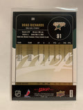 #29 Brad Richards Dallas Stars 2011-12 MVP Upper Deck Hockey Card  NHL