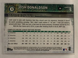 #5 Josh Donaldson Oakland Athletics 2015 Topps Series One Baseball Card