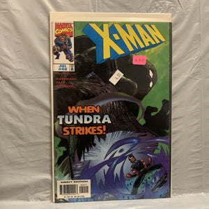 #40 X-Man When Tundra Strikes Marvel Comics BR 9338