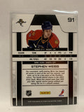 #91 Stephen Weiss Florida Panthers 2011-12 Zenith Hockey Card  NHL